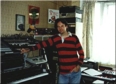 DG at home in the studio