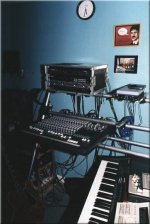 Home studio equipment - click to enlarge